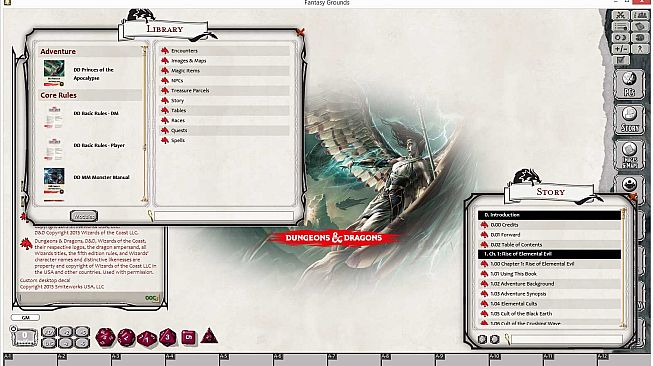 Fantasy Grounds - D&D Princes of the Apocalypse
