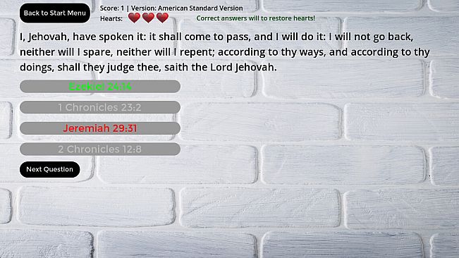 Bible Verse Challenge