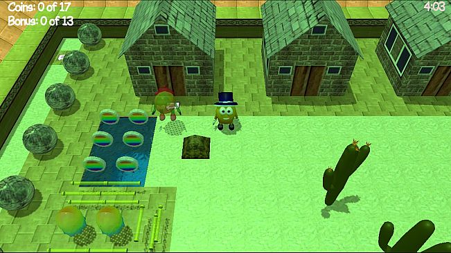 Stinky and Loof in Wonderland