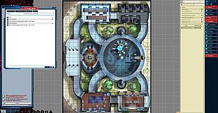 Fantasy Grounds - Starfinder RPG - FlipMat - Solar Temple