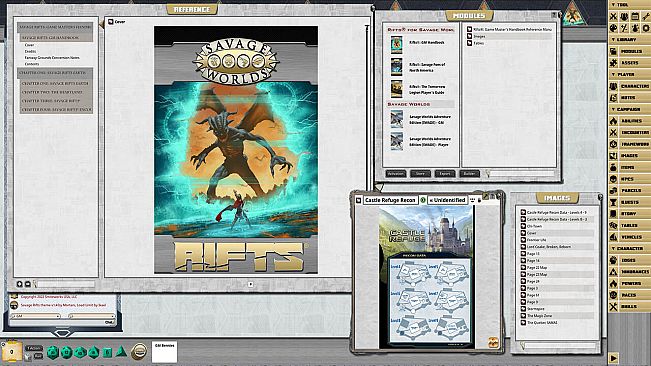 Fantasy Grounds - Savage Rifts: Game Master's Handbook