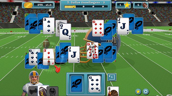Touch Down Football Solitaire