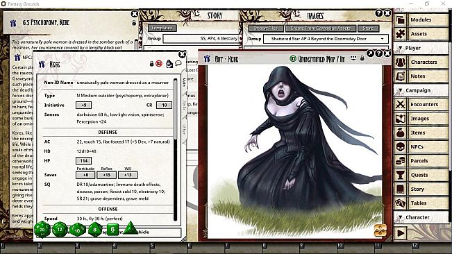 Fantasy Grounds - Pathfinder RPG - Shattered Star AP 4: Beyond the Doomsday Door