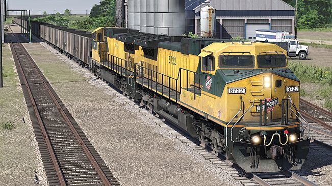 Trainz 2022 DLC - CNW C44-9W 8666-8730