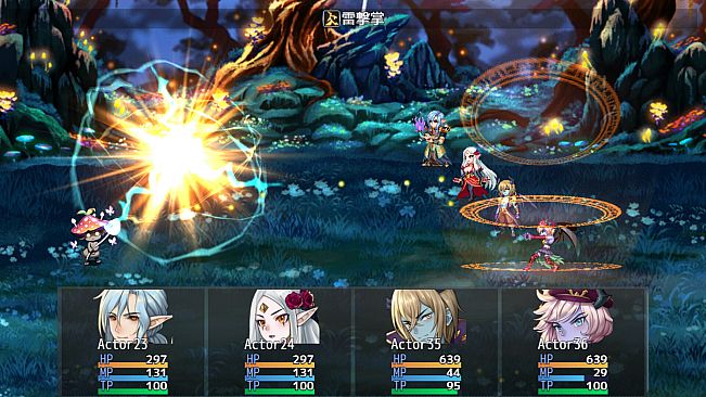 RPG Maker MZ - Animation Battler Material Collection Demi-human Set