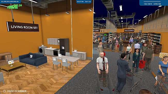 Hypermarket Simulator: Supermarket, reimagined.