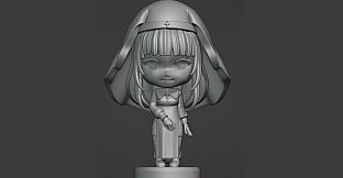 Tentacles Party With Nuns-Chibi 3D high poly(Betsy)