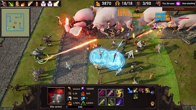 Circle TD:Defence War