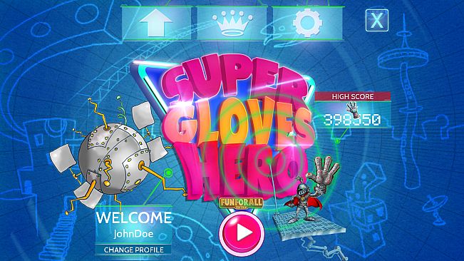 Super Gloves Hero