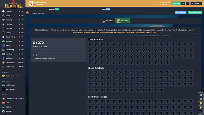 Melvor Idle: Atlas of Discovery