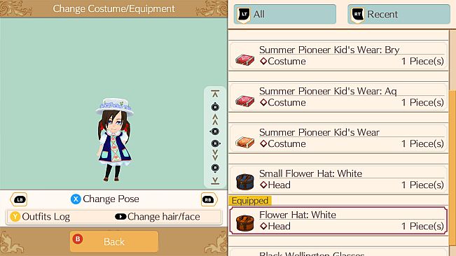 Frontier Summer Clothes Set - WorldNeverland - Daily Life in the Elnea Kingdom - Another Life Adventure