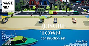 ShapeSim - Leisure Town construction set