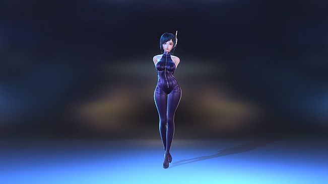 Angel Legion-DLC Tight Leather (Purple)