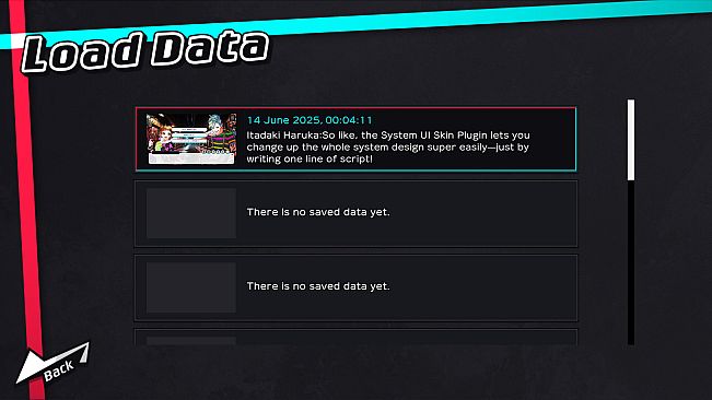 Tyrano Studio - System UI Skin Plugin #1