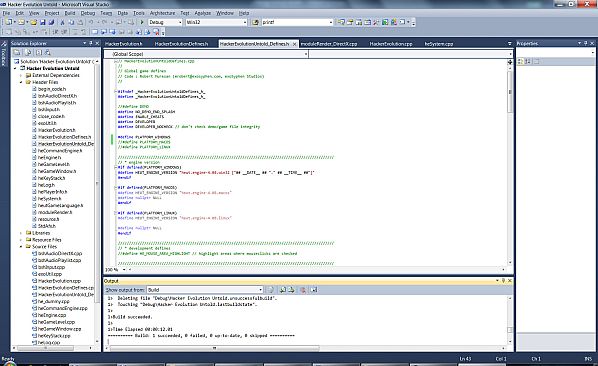 Hacker Evolution Source Code