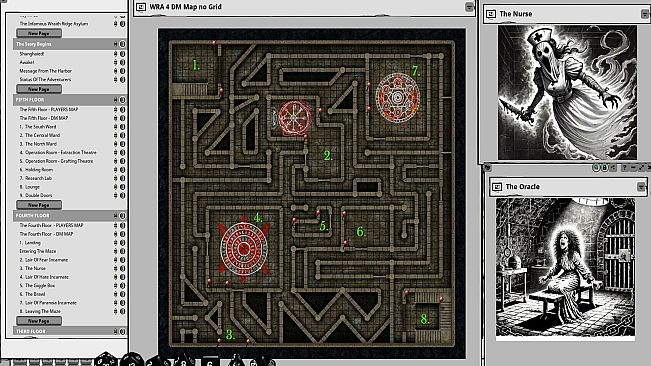 Fantasy Grounds - Escape Wraith Ridge Asylum