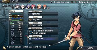 The Legend of Heroes: Trails of Cold Steel II - All Casual Clothes