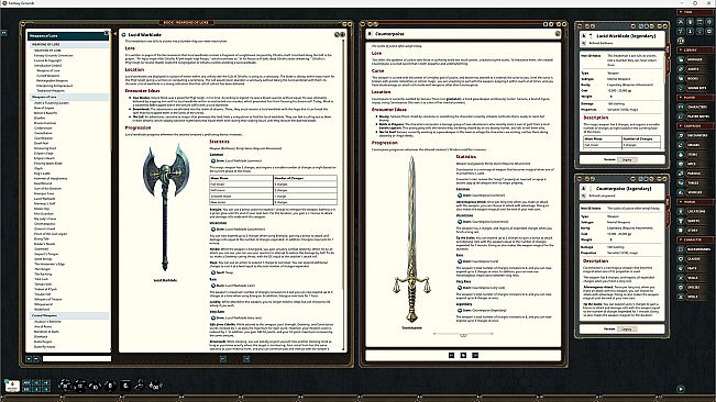 Fantasy Grounds - Weapons of Lore
