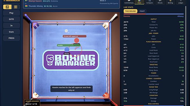 Boxing Manager
