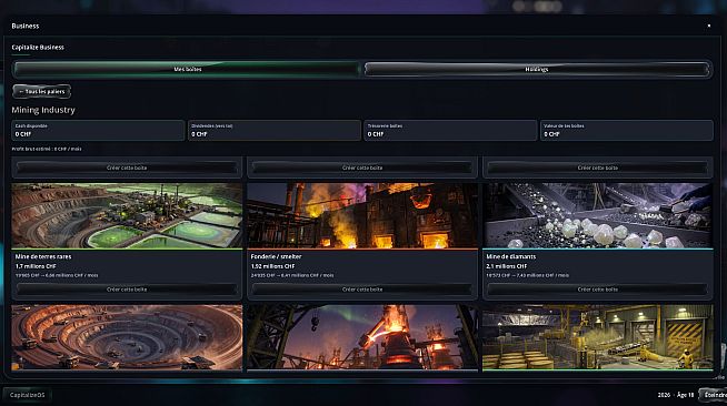 Capitalize - Mining Industry