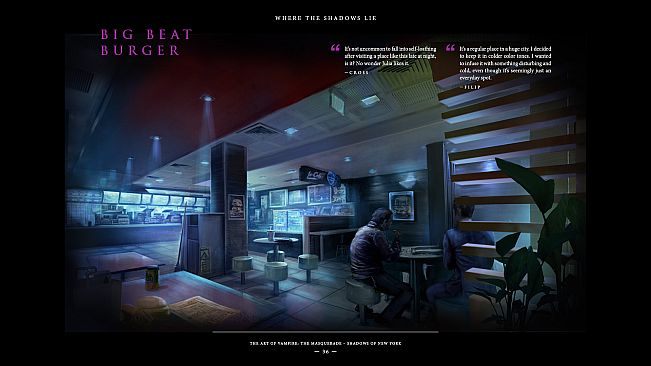 Vampire: The Masquerade - Shadows of New York Artbook