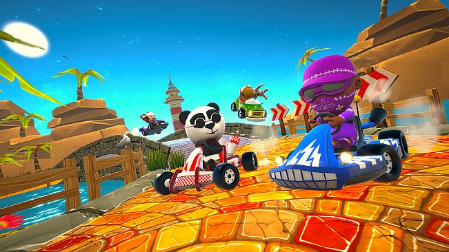 Turbo Dash Kart & Mudness Offroad & Buried Alive & Kanjozoku Game