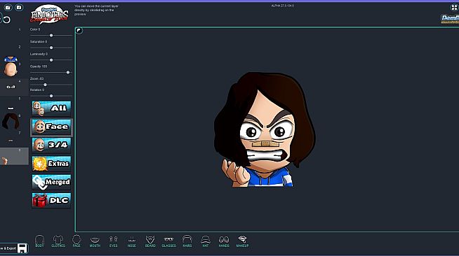 Emotes creator tool - Haircuts