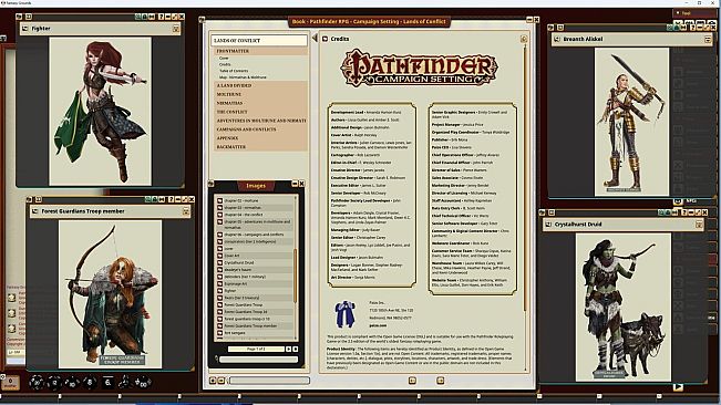 Fantasy Grounds - Pathfinder RPG - Campaign Setting: Lands of Conflict