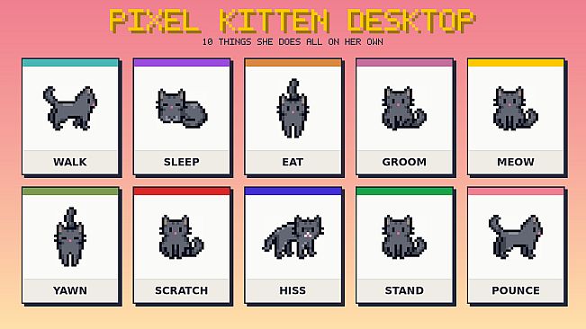 Pixel Kitten Desktop