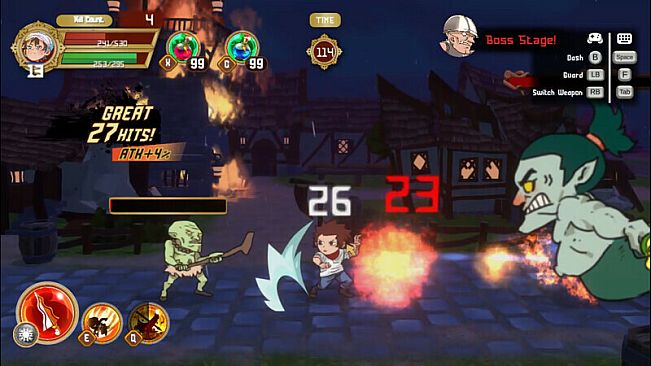 Unrivaled Heroes: 2.5D Brawler