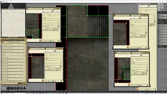 Fantasy Grounds - Pathfinder RPG - Map Pack: Secret Rooms