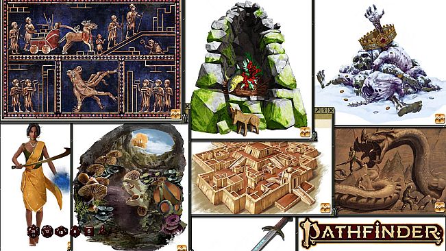 Fantasy Grounds - Pathfinder 2 RPG - Lost Omens: Monsters of Myth