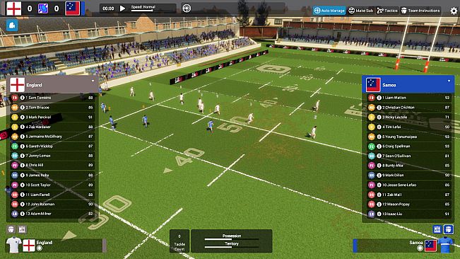 Rugby League Team Manager 3 DLC "Representative & International Teams & Competitions"