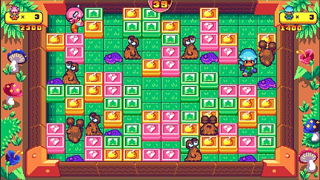 Pushy and Pully in Blockland