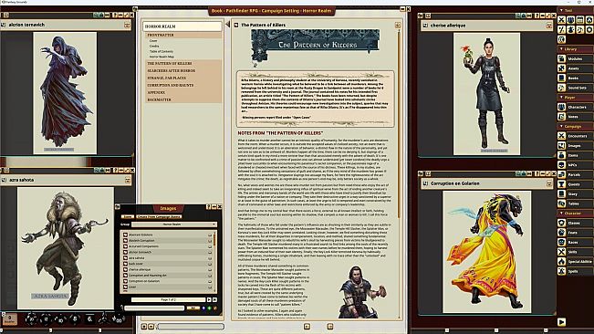 Fantasy Grounds - Pathfinder RPG - Campaign Setting: Horror Realms