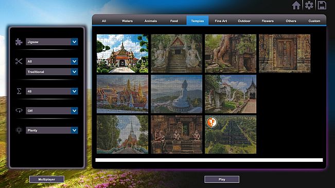 Let's Play Jigsaw Puzzles: Thailand and Cambodia