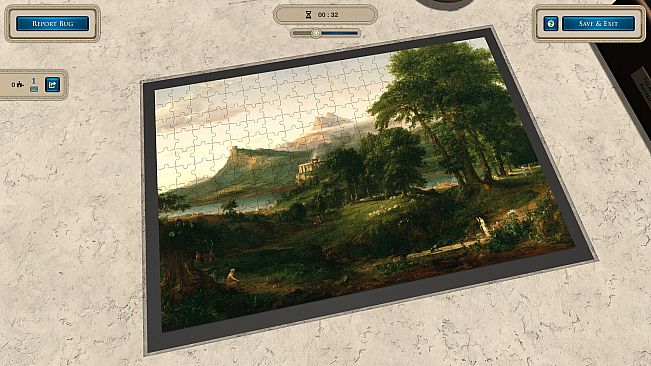 Masters of Puzzle - The Arcadian or Pastoral State by Thomas Cole