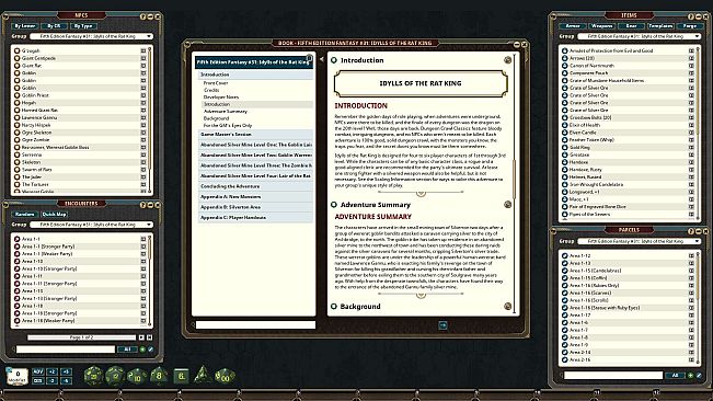 Fantasy Grounds - Fifth Edition Fantasy #31: Idylls of the Rat King
