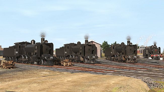 Trainz 2022 DLC - VR K class Type 4 (K186-K192) - In Service Black