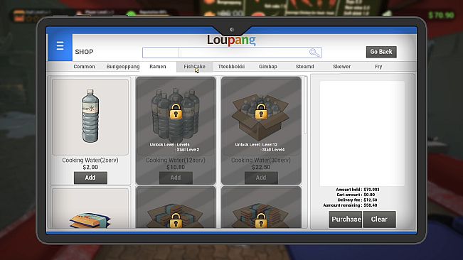 POJANGMACHA : Korean Street Food Management Simulator