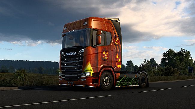 Euro Truck Simulator 2 - Halloween Paint Jobs Pack