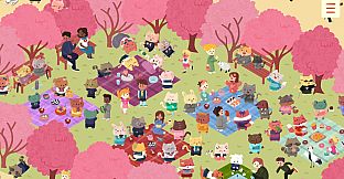 Meow Moments: The Cherry Blossom Park