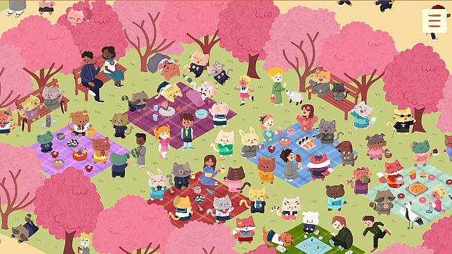 Meow Moments: The Cherry Blossom Park