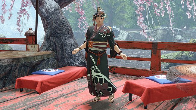 MONSTER HUNTER RISE - "Floral Zori" Hunter layered armor piece