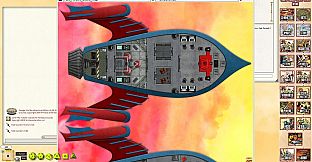 Fantasy Grounds - Flash Gordon Combat Map 1: Arboria + Fast Pursuit Rocket