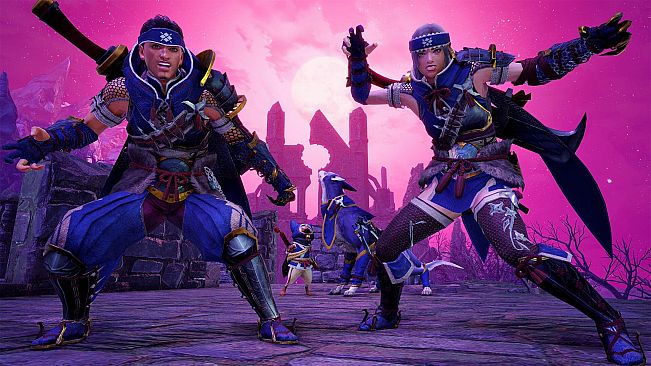Monster Hunter Rise - "Wild & Elegant" gesture set