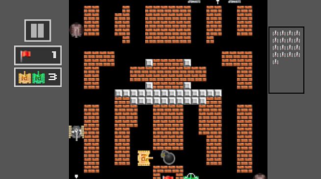 Tank Shoot 2D - Battle to save City Flag