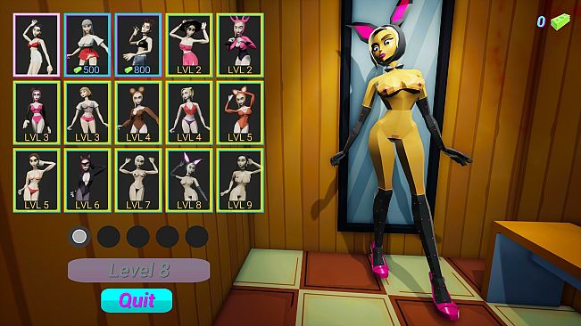 Hot Blood - Naked Outfits