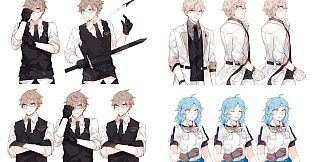 Magical Otoge Iris Development Art Book