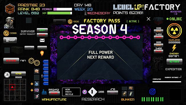 Level UP! Factory
